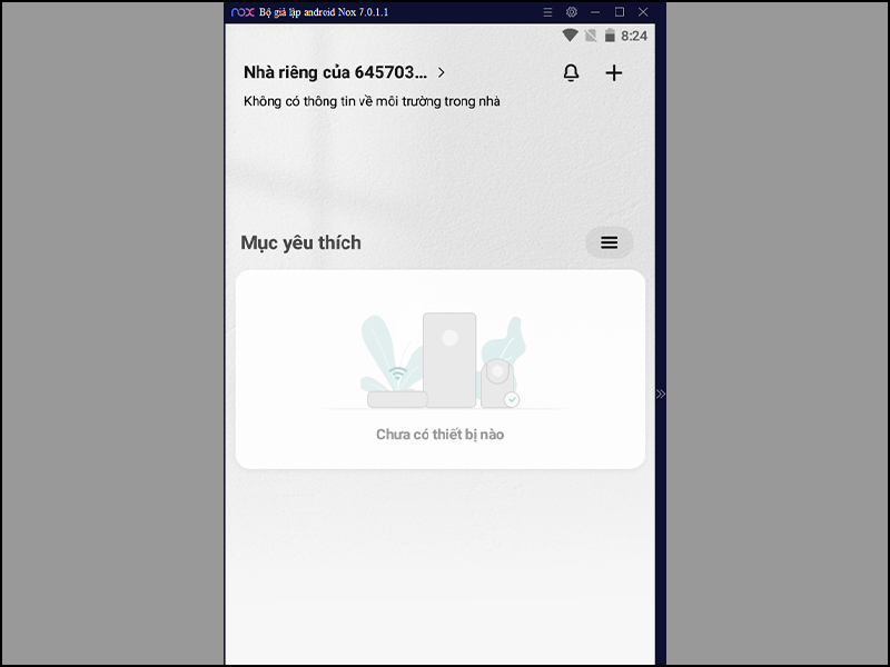 Giao diện ch&iacute;nh của Mi Home